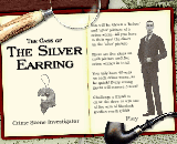 The silver earring